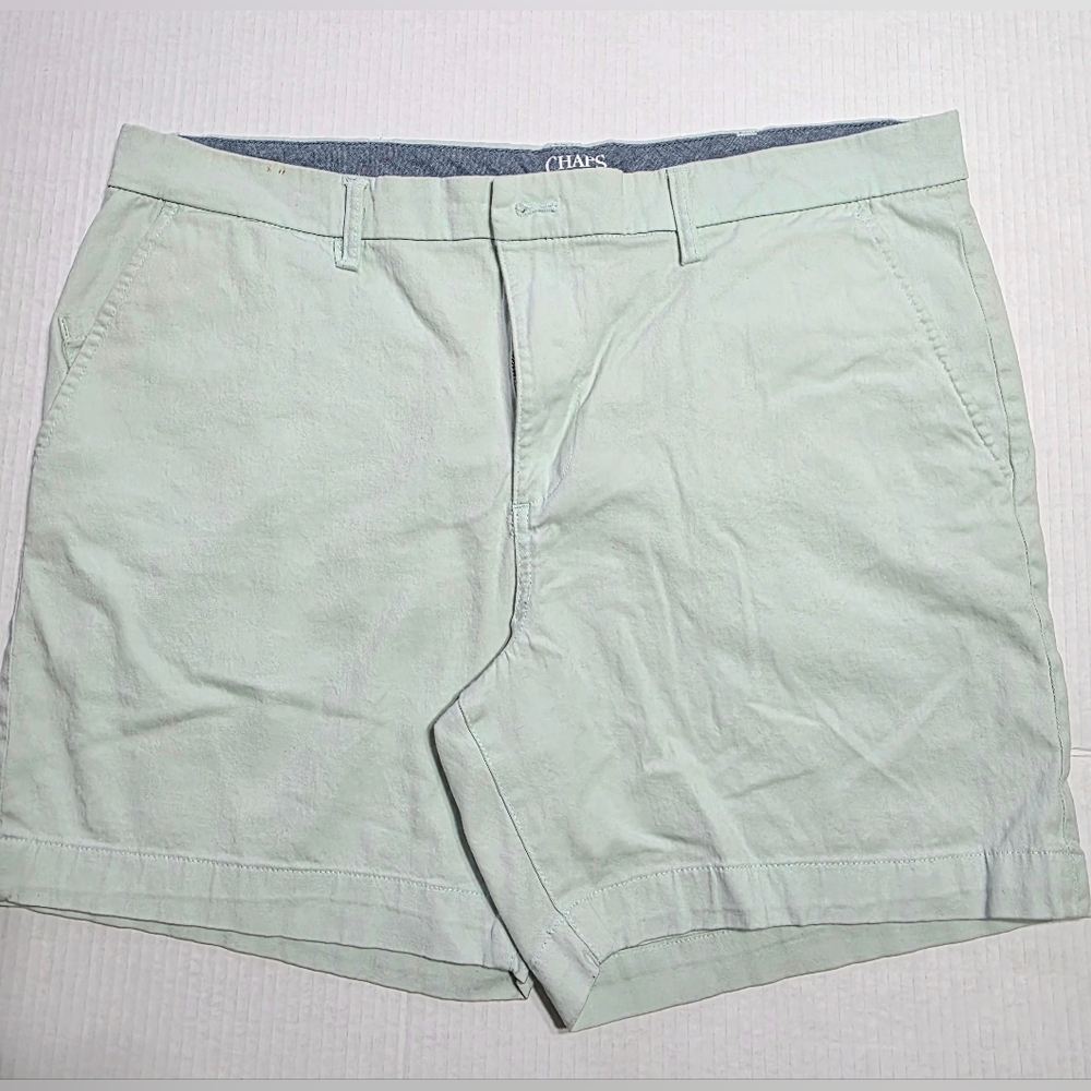 Chaps Light Green Shorts, Size 38